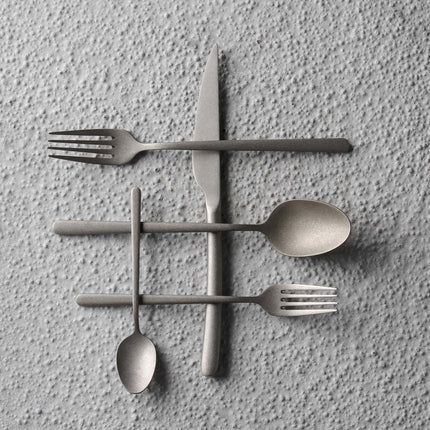 Amarone Vintage dessert spoon by OVE, 184 mm, showcasing a sleek, polished stainless steel design perfect for elegant dining.
