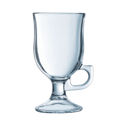 Emerald Isle Irish Coffee Glass 240ml - Tall Latte Glass for Layered Coffee Creations