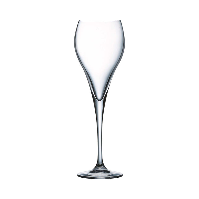 Brio Flute Champagne Glass - Modern Design With Ultra Thin Rim And Conical Bowl 160ml