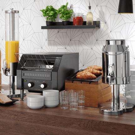 Conveyor toaster Black, 418x368mm