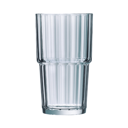 Arcoroc Norvege Highball Glass 320ml - Professional Grade Durable Drinkware For Cafeterias And Restaurants