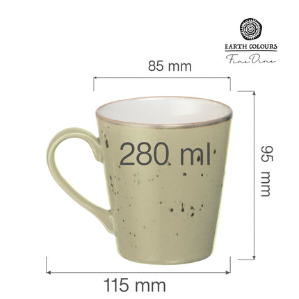 Olive mug, 280ml