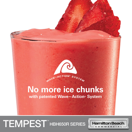 Tempest High-Performance Blender HBH650R-CE, 178X203X(H)457mm