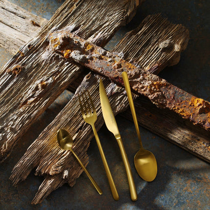 Amarone Gold tea spoon, OVE, 146 mm