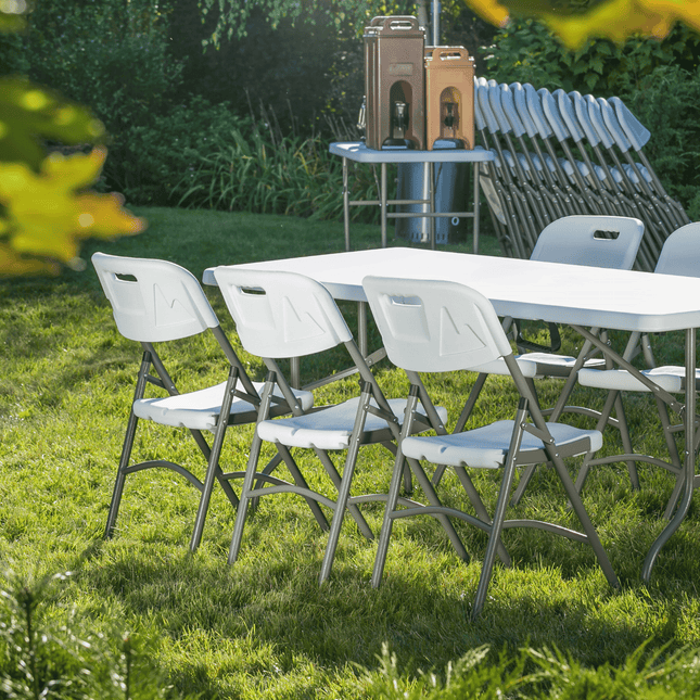 Catering rectangular table, 1220x610x(H)740mm