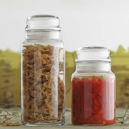 LAV Phuket Glass Jar With Lid 890ml - Elegant Storage For Fresh Ingredients In Hotels And Restaurants