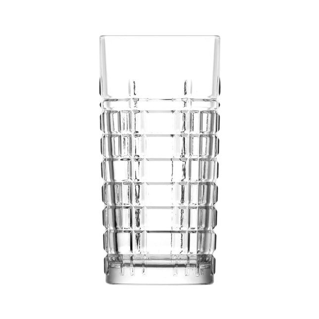 LAV Glasgow Long Drink Glass 356 ml - Timeless Glass Design For Everyday Entertaining And Creative Serving