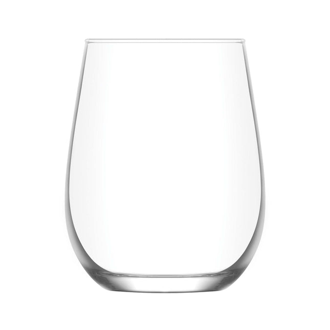 LAV Paris Wine Glass 360 ml - Crystal Clear Surface Enhances Drink Colors for Formal Receptions