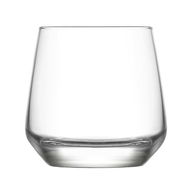 LAV Lyon Whiskey Glass 345 Ml - Premium Crystal Tumbler For Savoring Fine Whiskey