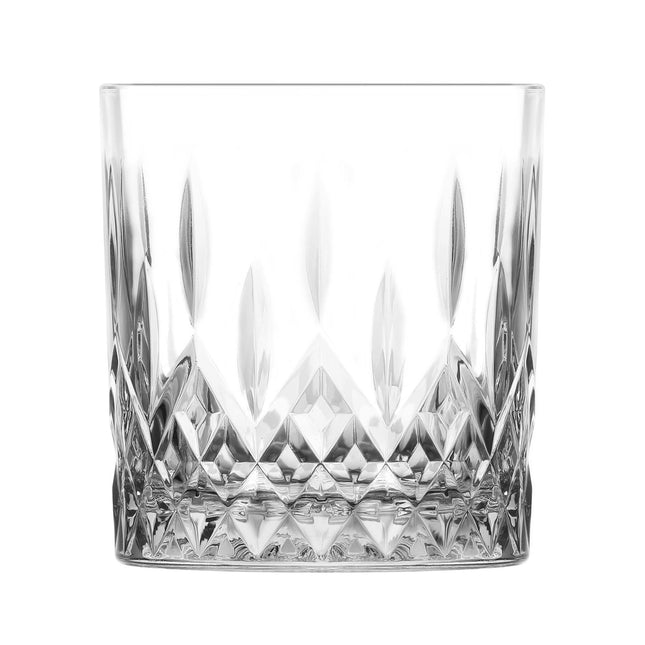 LAV Edinburgh Whiskey Glass 330 ml - Modern Italian Style Glassware For Versatile Use