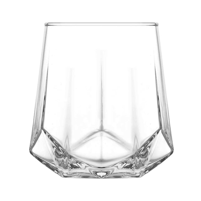 LAV Verona Whiskey Glass 400 Ml - Versatile Tall Glass For Cocktails And Fine Drinks