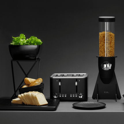 Skiatos Black flake dispenser, 5l, 220x 140 x 635 mm