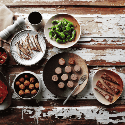 Ammonite flat plate 210 mm