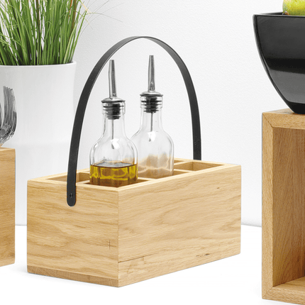 Madeira Black box for cutlery and napkins 280x180x120 mm