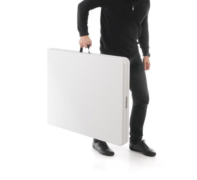 Folded rectangular catering table, 1830x750x(H)740mm