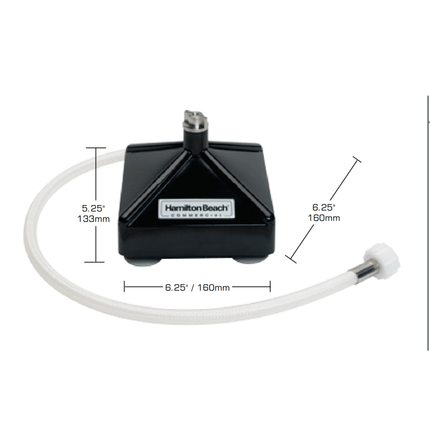Washer for jugs and blenders, 160X160X(H)133mm