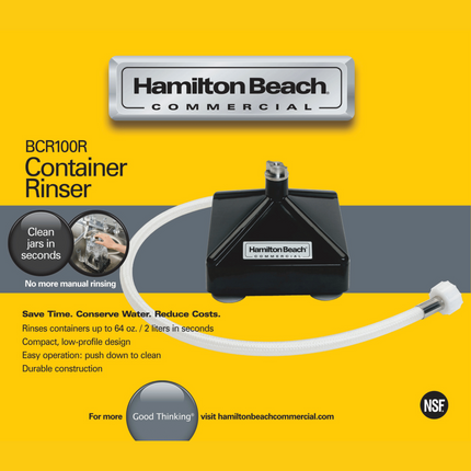 Washer for jugs and blenders, 160X160X(H)133mm