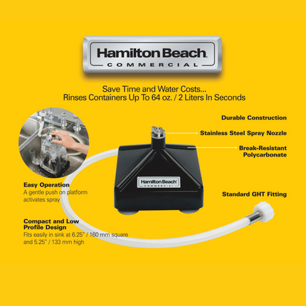 Washer for jugs and blenders, 160X160X(H)133mm