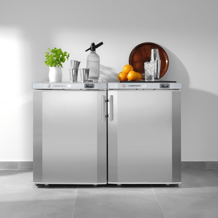 Mistral under-counter bar freezer 200l, 598x679x(H)838mm