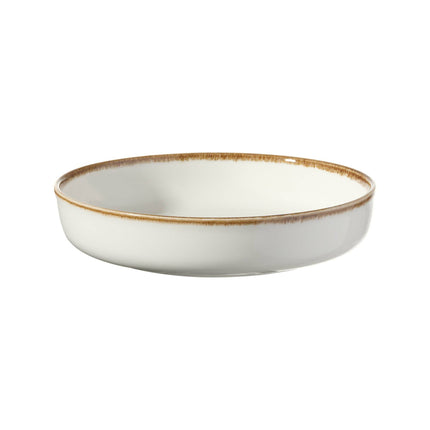 Vanilla shallow bowl, 200x(h)40mm