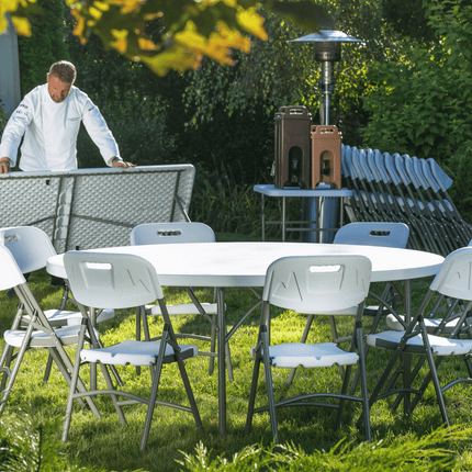 Catering round table, 1800x(H)740mm