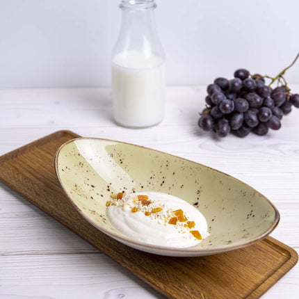 Olive boat bowl, 250x160mm