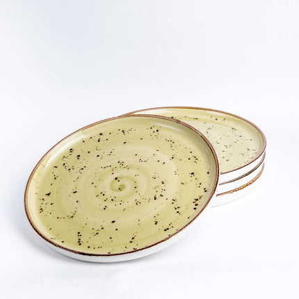 Olive high edge plate, 210mm