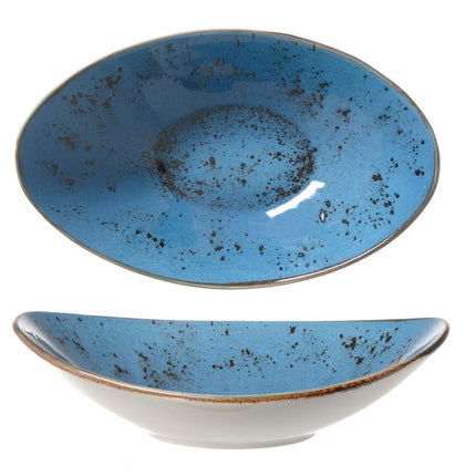 Iris boat bowl, 250x160mm