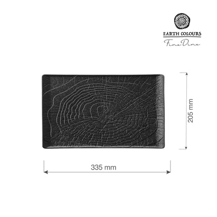 Crust - rectangular plate 335x205mm