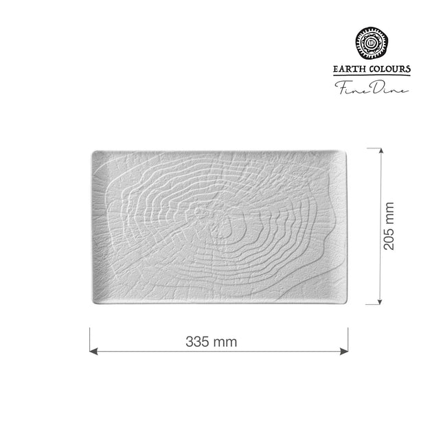 Nordic - rectangular plate 335x205mm