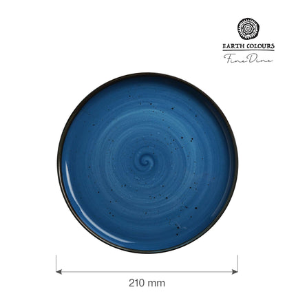 Iris high edge plate, 210mm