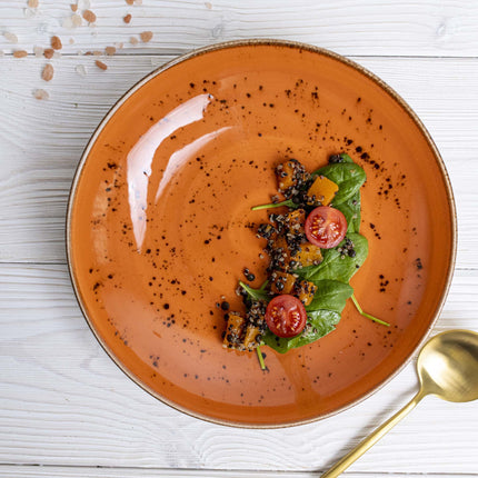 Dahlia serving plate, 215x90mm