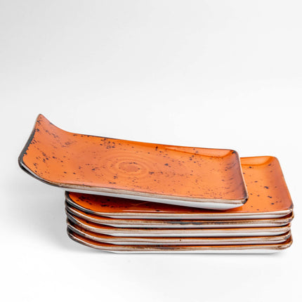 Dahlia serving plate, 215x120mm