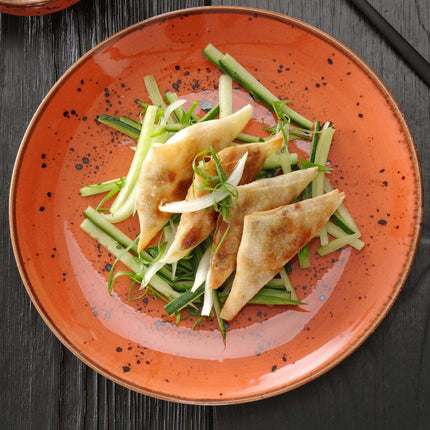 Dahlia serving plate, 215x180mm