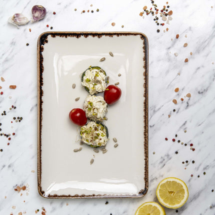 Vanilla rectangular plate, 300x200mm