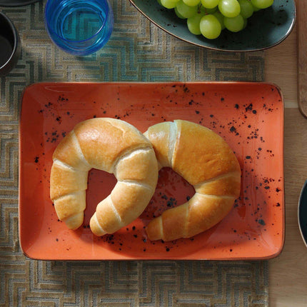 Dahlia rectangular plate, 300x200mm