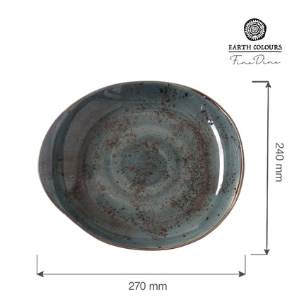 Arando presentation plate, 240x270mm