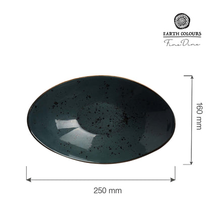 Arando boat bowl, 250x160mm