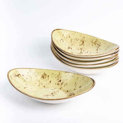 Olive boat bowl, 250x160mm
