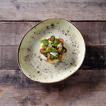 Olive boat bowl, 250x160mm