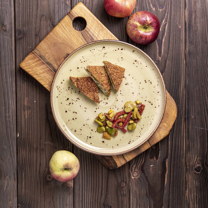 Olive coupe bowl, 250mm