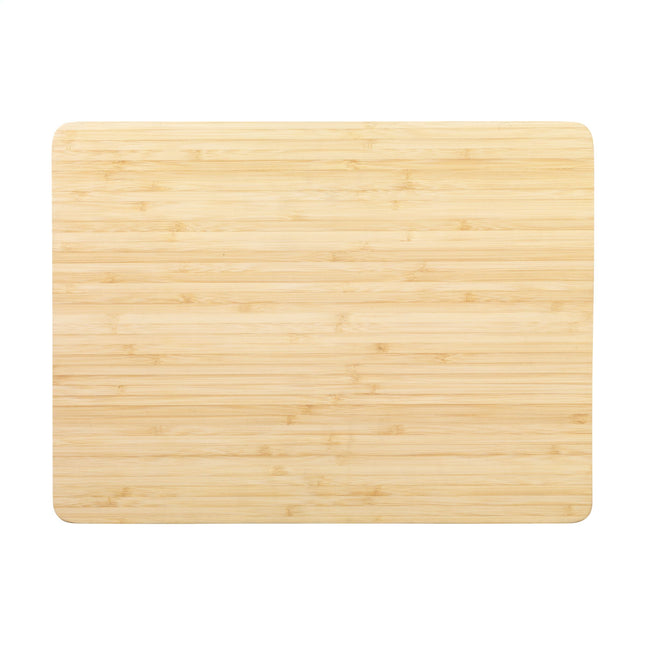 XL Bamboo Chopping Board 40x30cm pack of 25 Custom Wood Designs __label: Multibuy largerbambooboardcustomwooddesigns