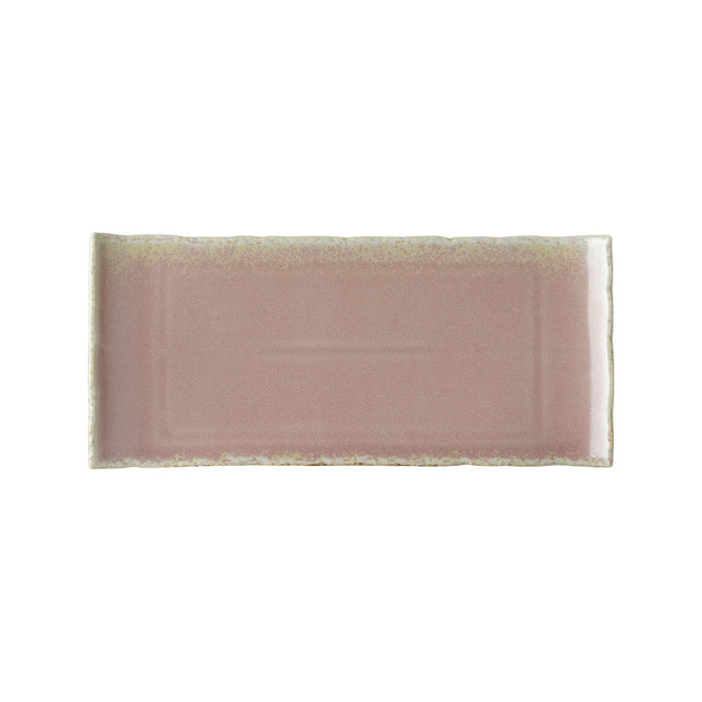 Rectangular plate Rosa,  260x115 mm