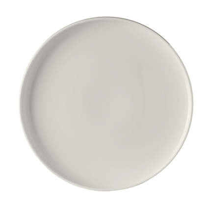 Pure plate with high rim, 210mm