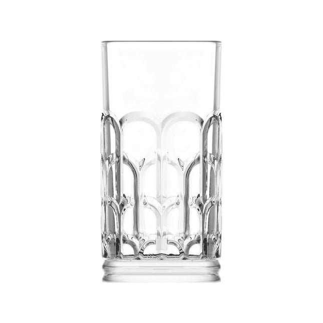 LAV HORECA Archie Long Drink Glass 390ml Lavender - Elegant Catering Glass For Restaurants And Bars