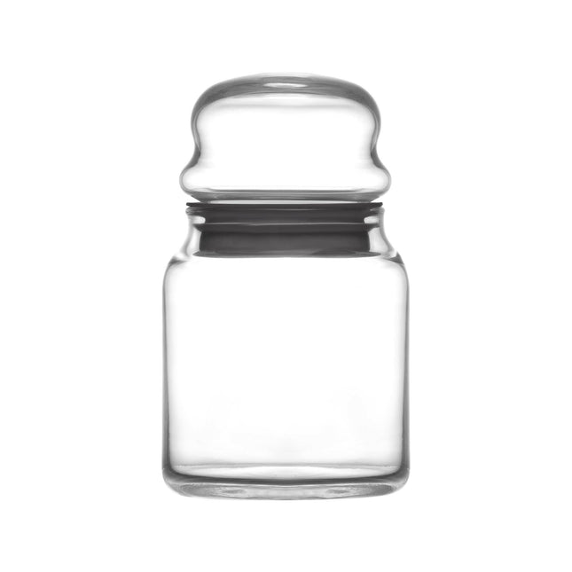 Phuket Glass Jar With Lid 290ml - Airtight Lid For Condiments And Spices In Hotels And Buffets