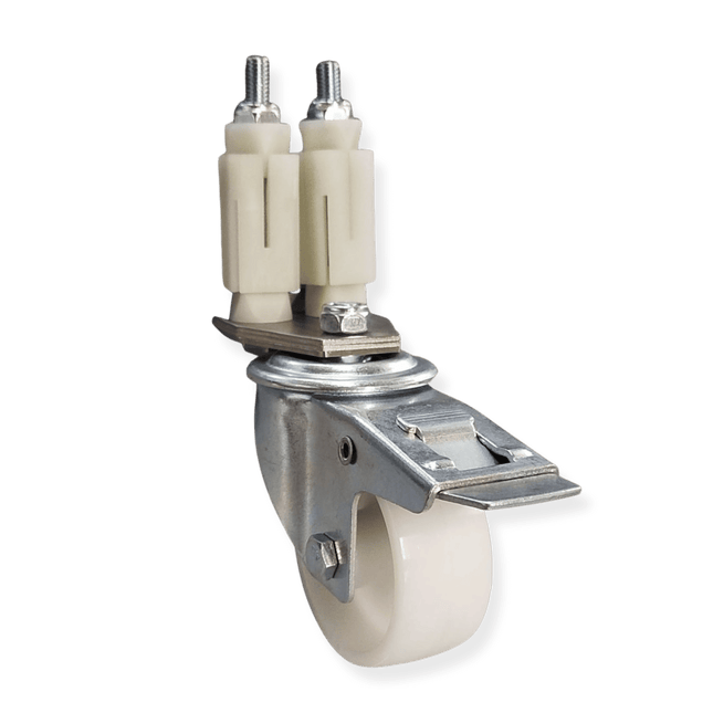 Oxygen vertical profile internal roller, set of 2 (1 with brake, 1 without)