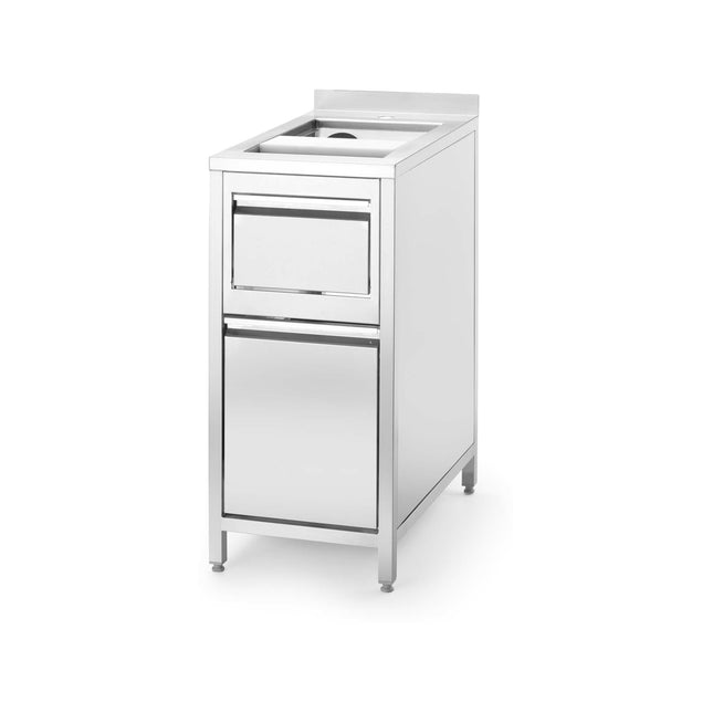 Boston auxiliary module for coffee corners, 400x650x(h)900mm