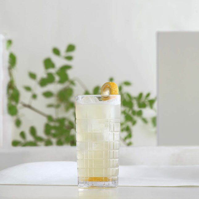 LAV Glasgow Long Drink Glass 356 ml - Timeless Glass Design For Everyday Entertaining And Creative Serving