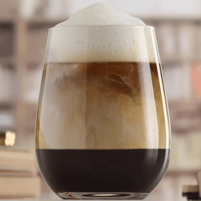 LAV Paris Soft Drink Glass 475 Milliliters - Crystal Clear Surface Showcasing Drink Colors